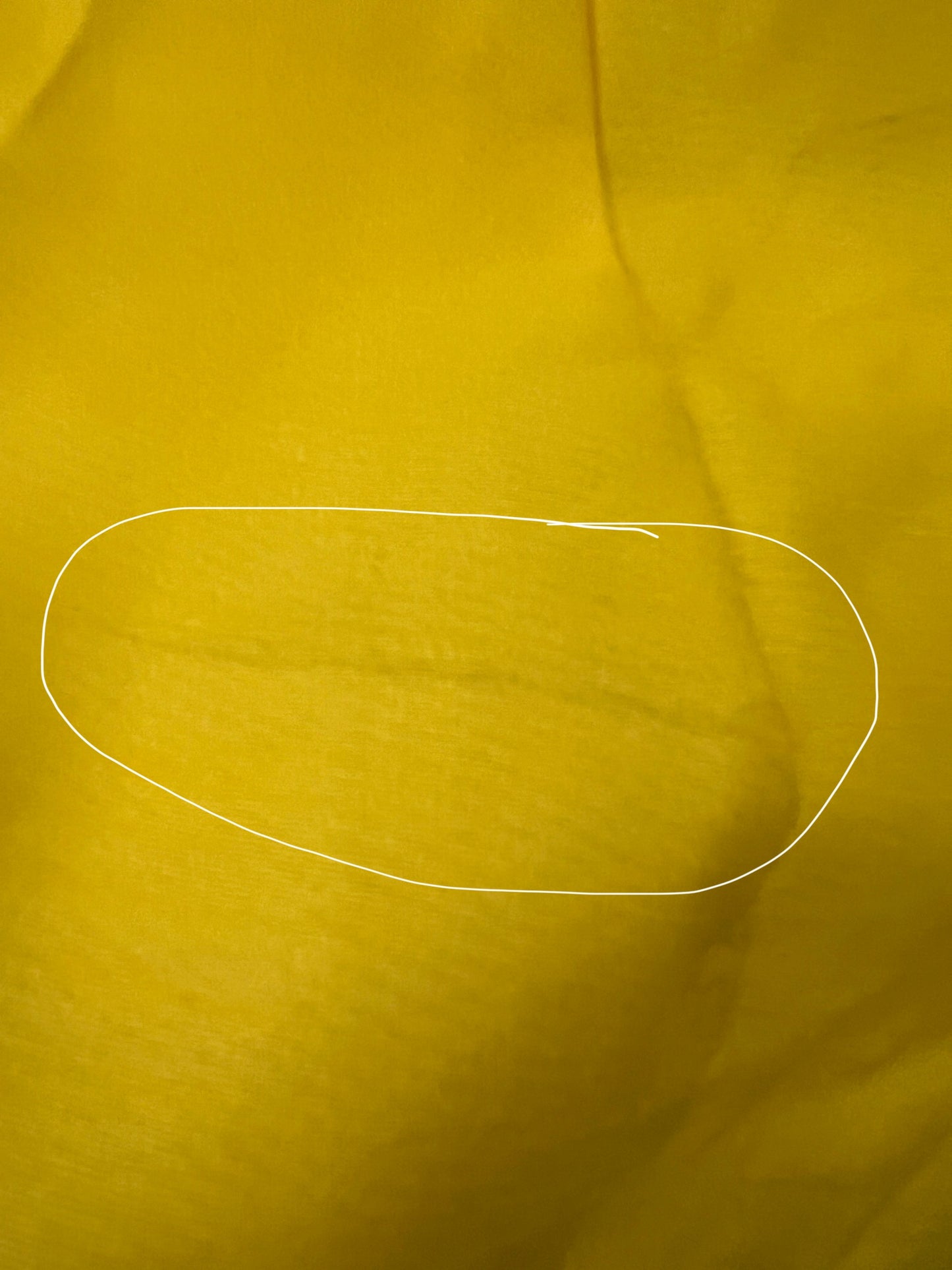 Imperfect Cancan Skirt - Yellow (Waist 36" Length 39")