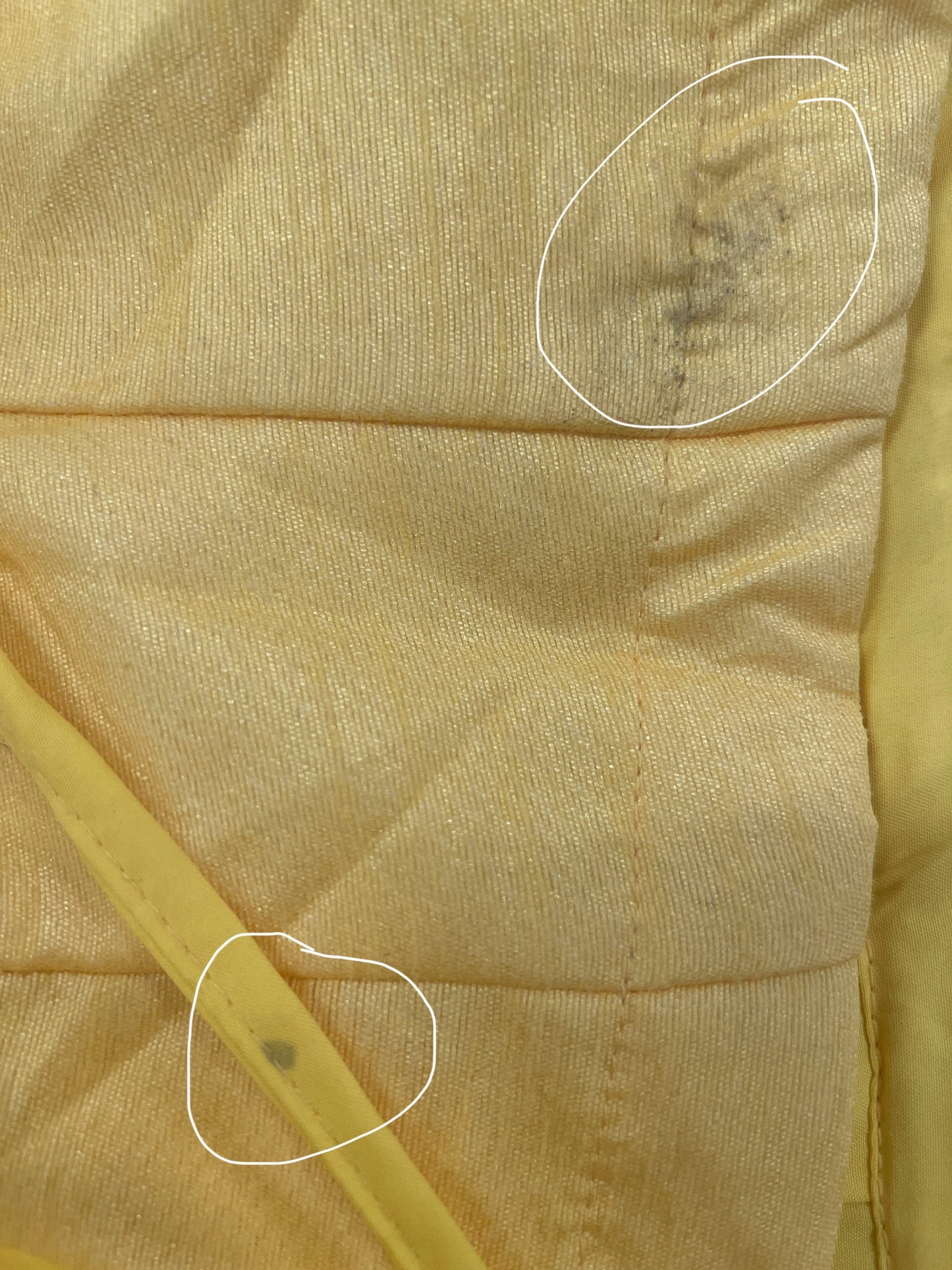 Imperfect Cancan Skirt - Yellow (Waist 36" Length 39")