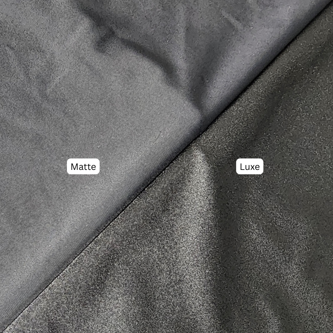 Luxe 38" Black Saree Silhouette™