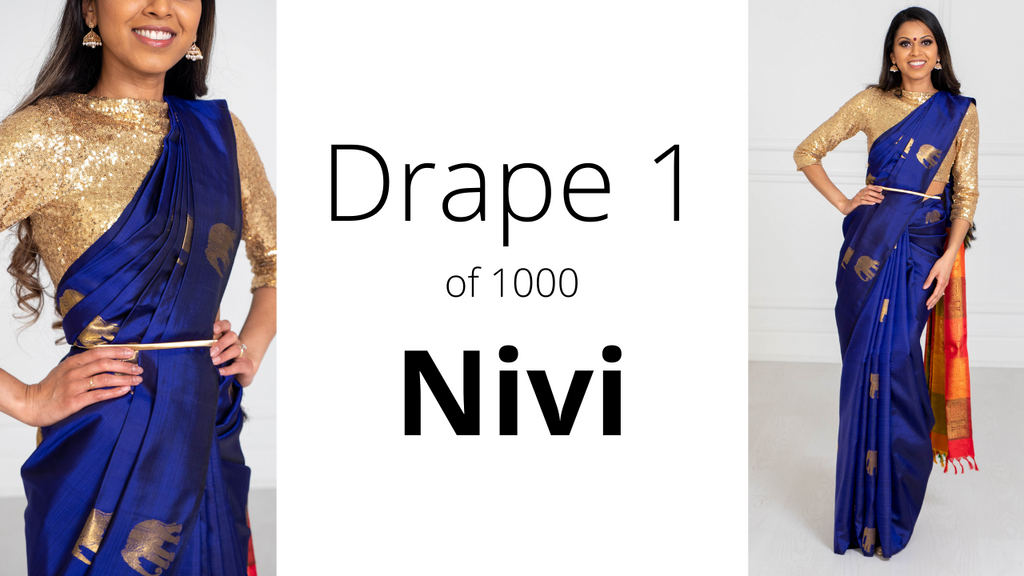 How to Drape a Saree | The Nivi Drape ✨