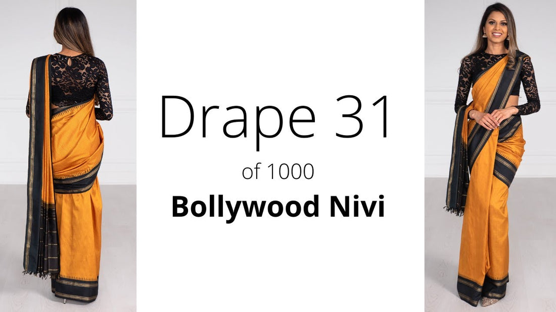 How to Drape A Saree | Bollywood Nivi Drape Guide for 2025