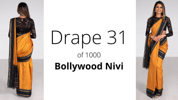 How to Drape A Saree | Bollywood Nivi Drape