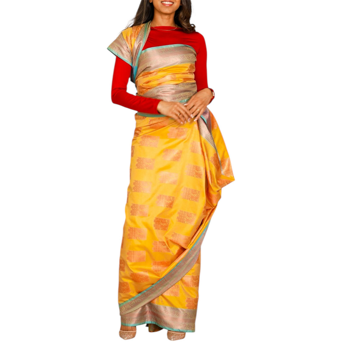 Traditional Saree Drapes | Adivasi