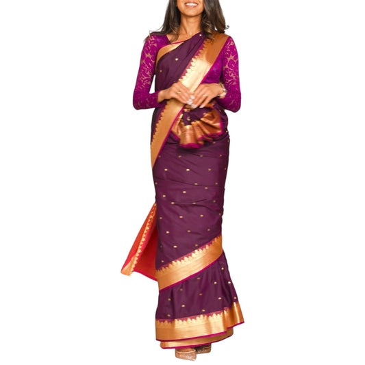 Traditional Saree Drapes | Mohiniattam