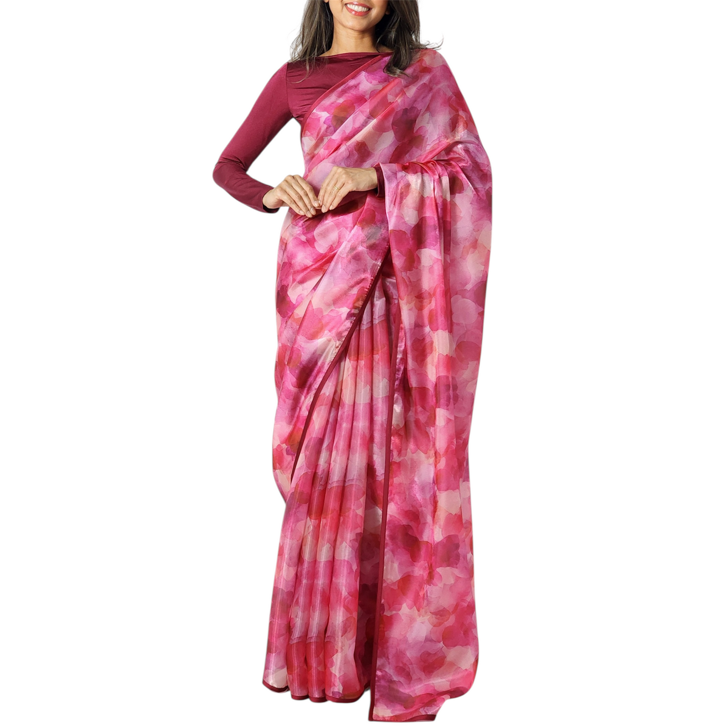 The Rose Petal Saree
