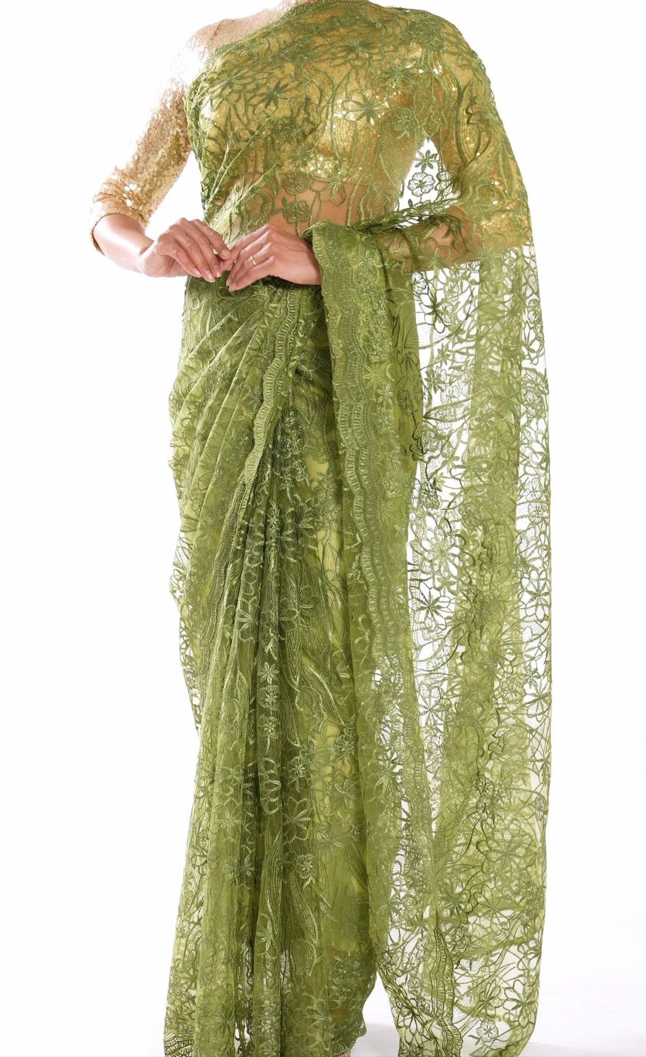 The Forest Fairy Saree