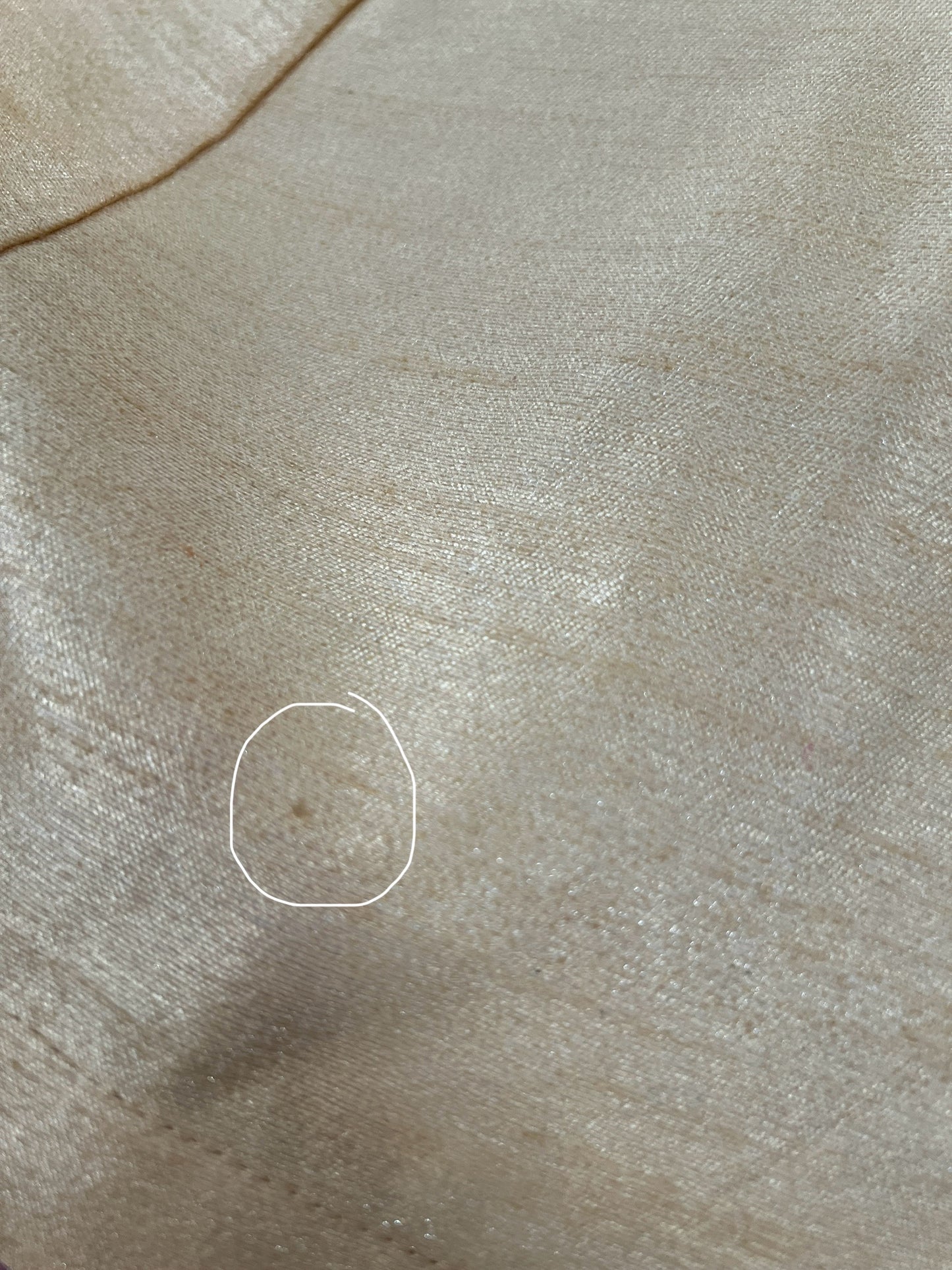 Imperfect Cancan Skirt - Gold (Waist 36" Length 36")