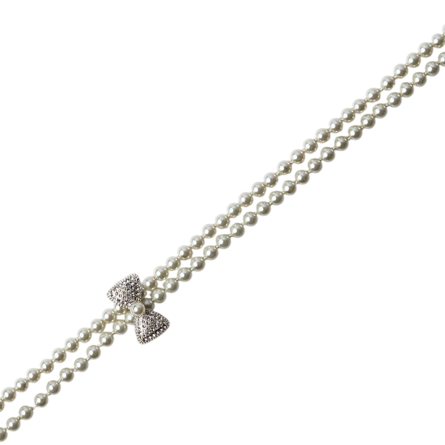 Pearl Bow Waist Chain