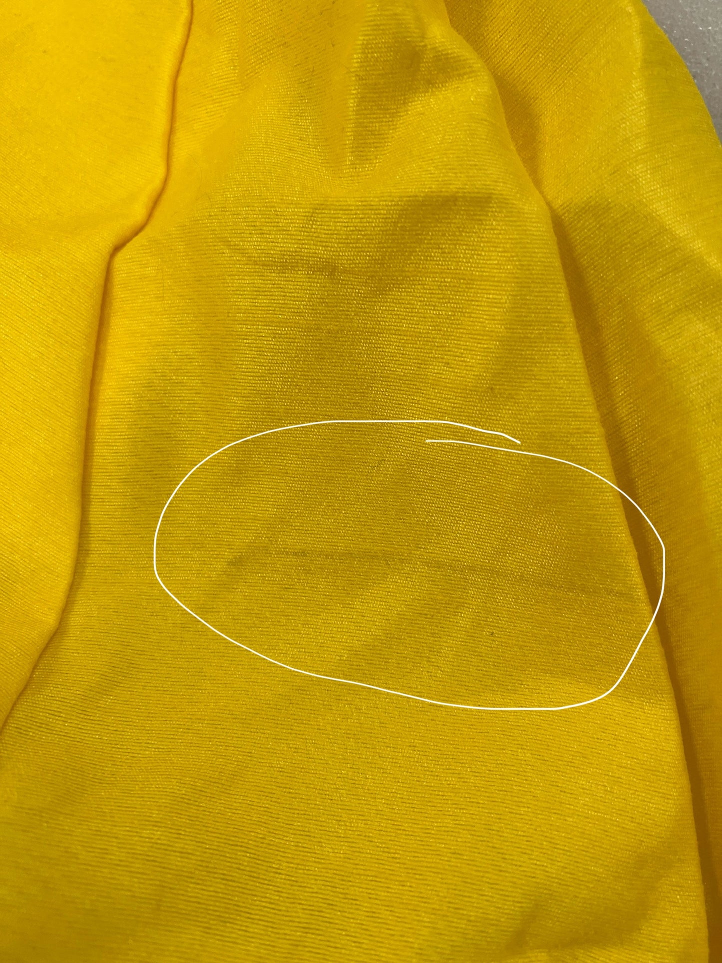 Imperfect Cancan Skirt - Yellow (Waist 36" Length 39")