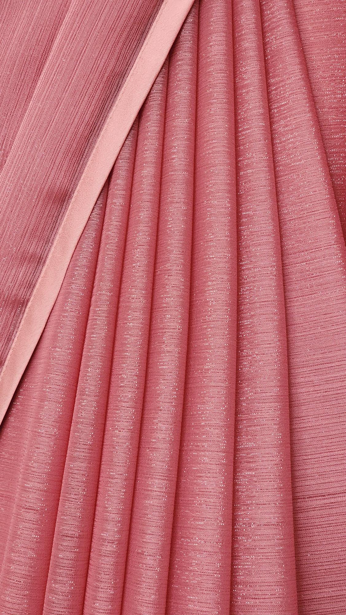 The Dusty Pink Debonair Saree