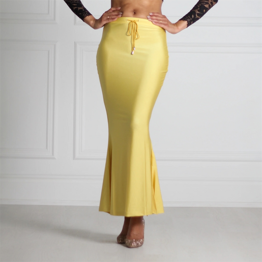 38" Lemon Saree Silhouette™