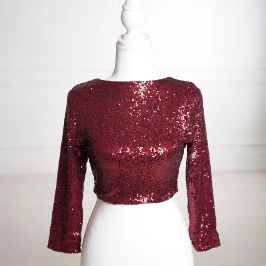 Pinot Noir Birthday Crop Top