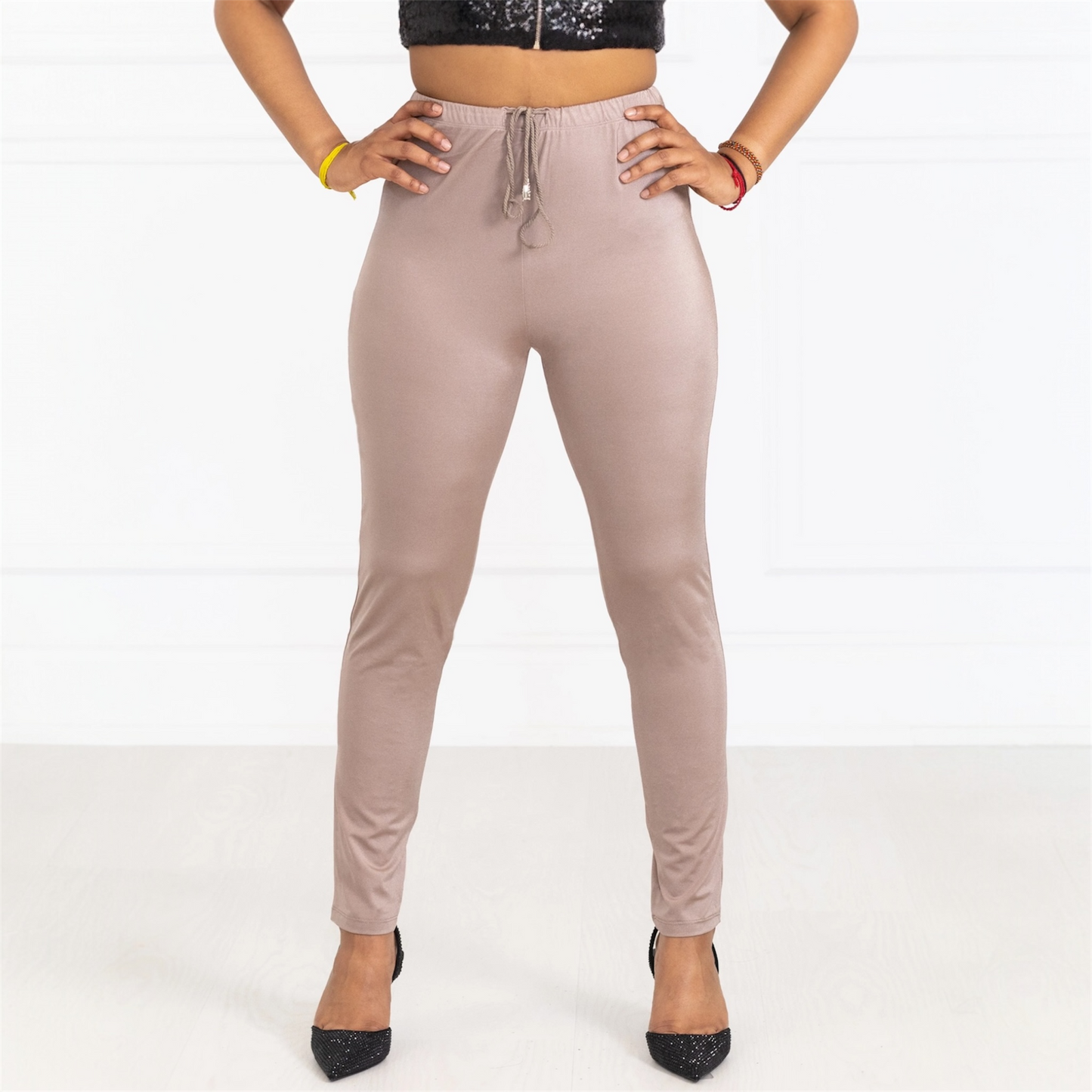 Mauve Silhouette Pants