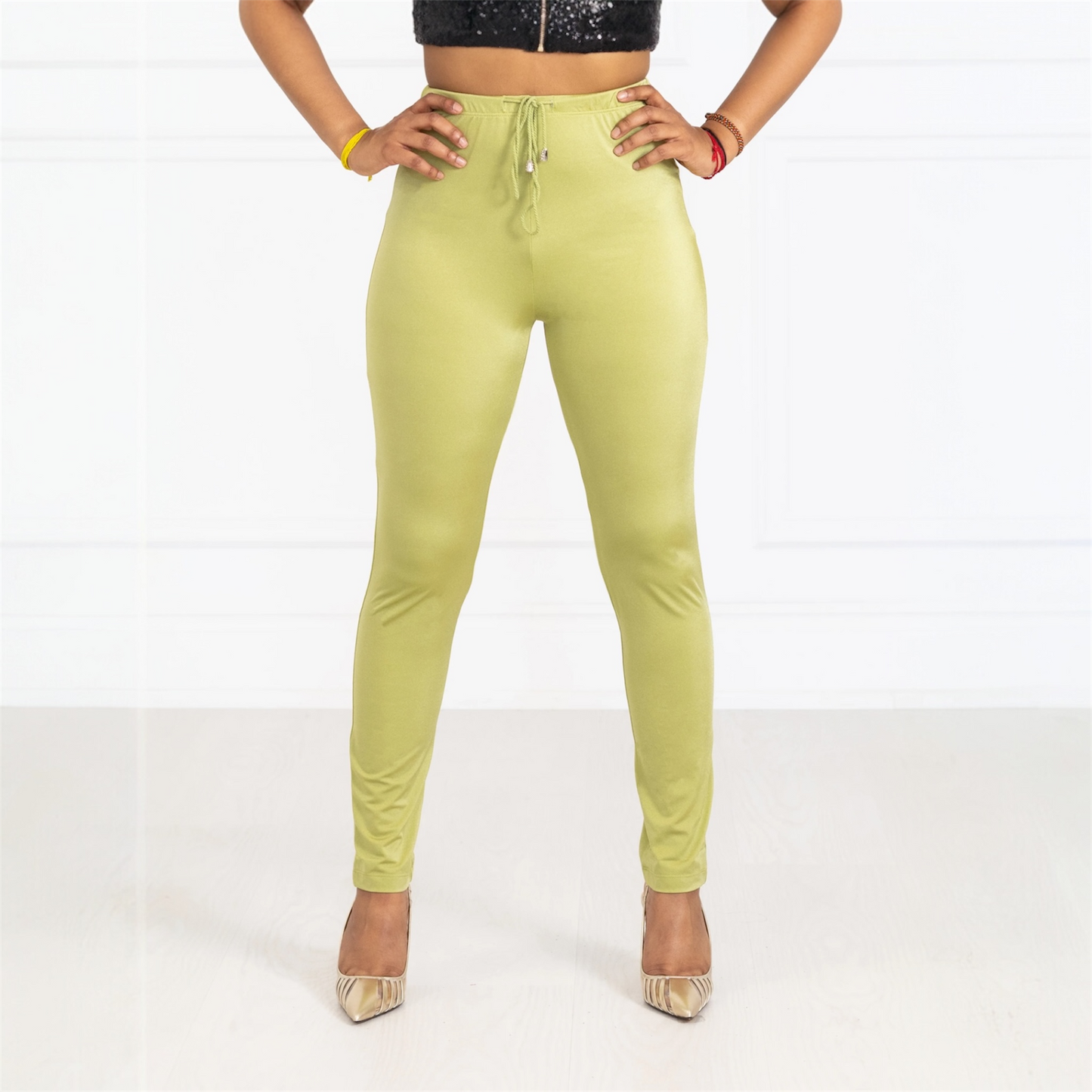 Olive Silhouette Pants