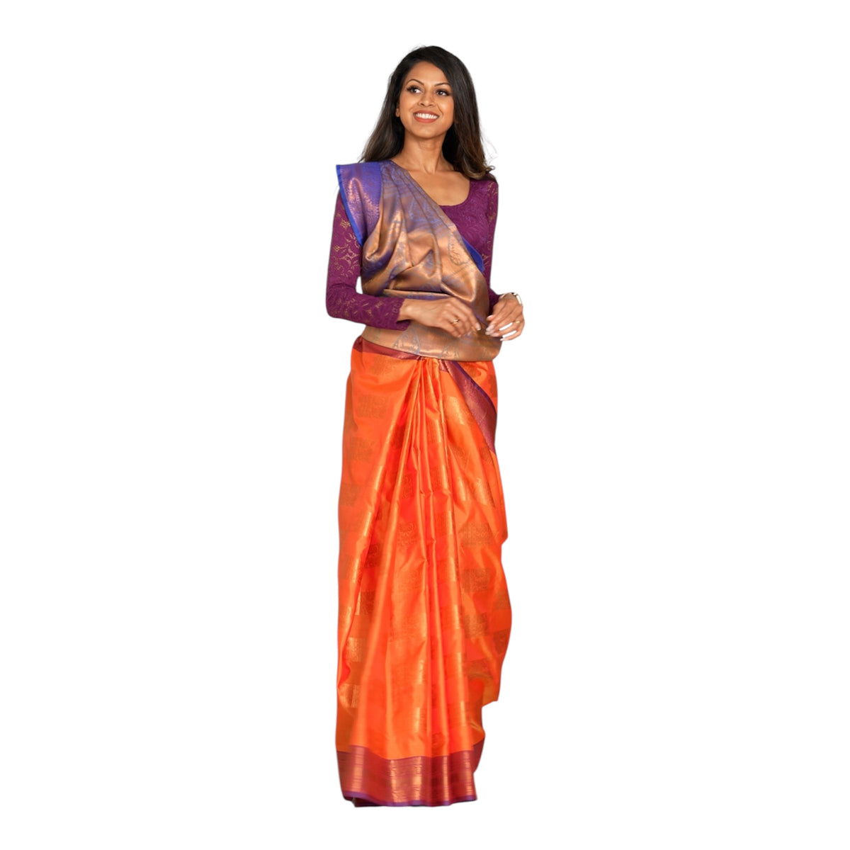 Studio Sample 7 Semi Silk Saree – TiaBhuva.com