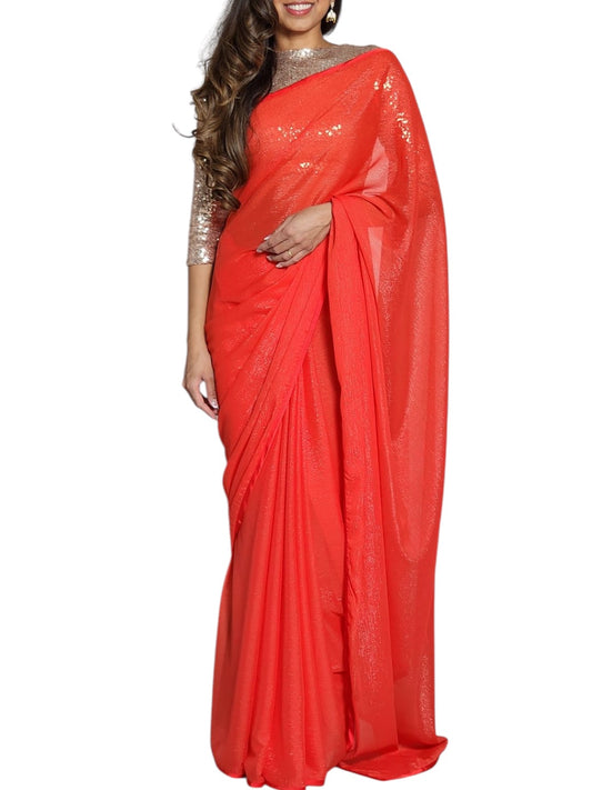 The Amber Debonair Saree