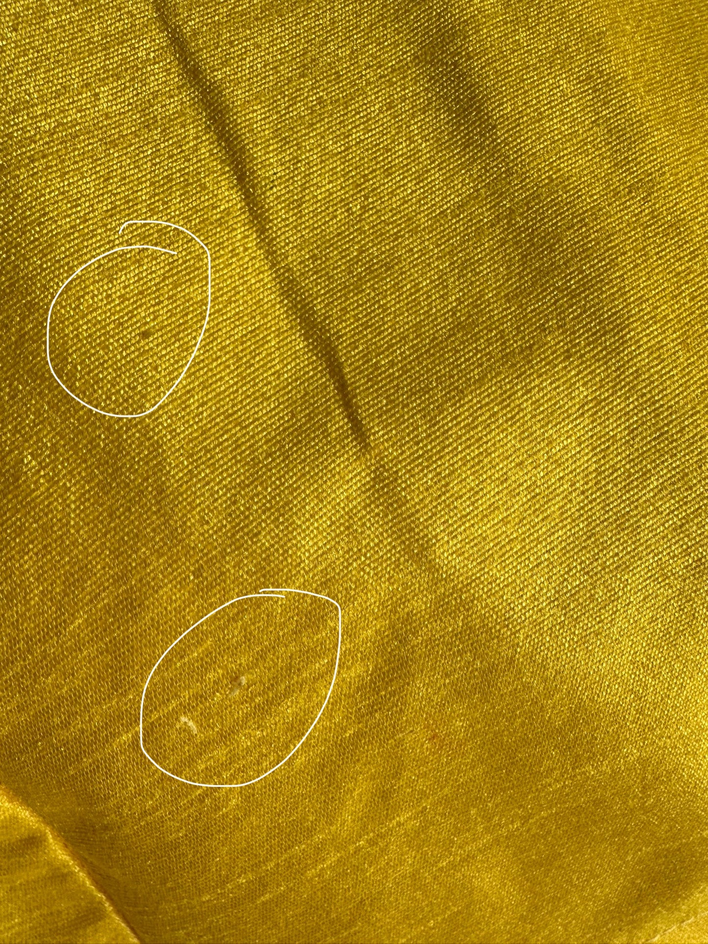 Imperfect Cancan Skirt - Yellow (Waist 36" Length 36")