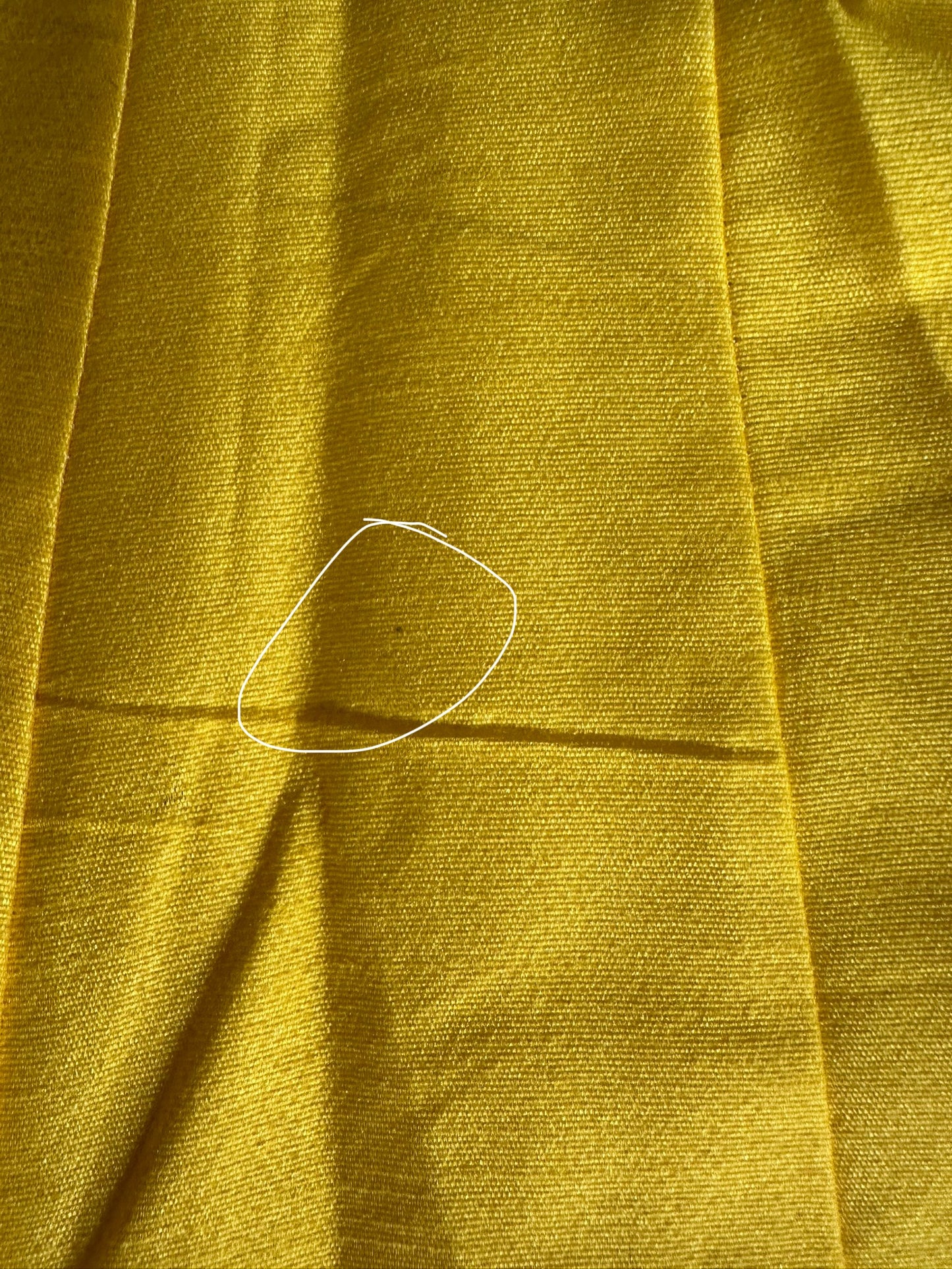 Imperfect Cancan Skirt - Yellow (Waist 36" Length 36")