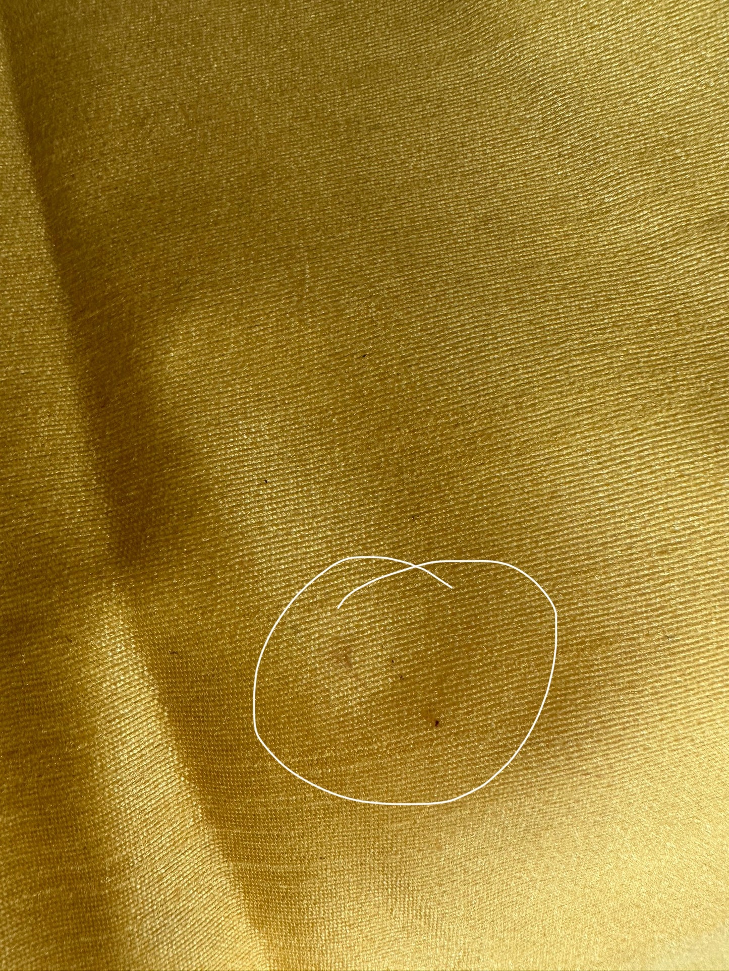 Imperfect Cancan Skirt - Yellow (Waist 36" Length 36")