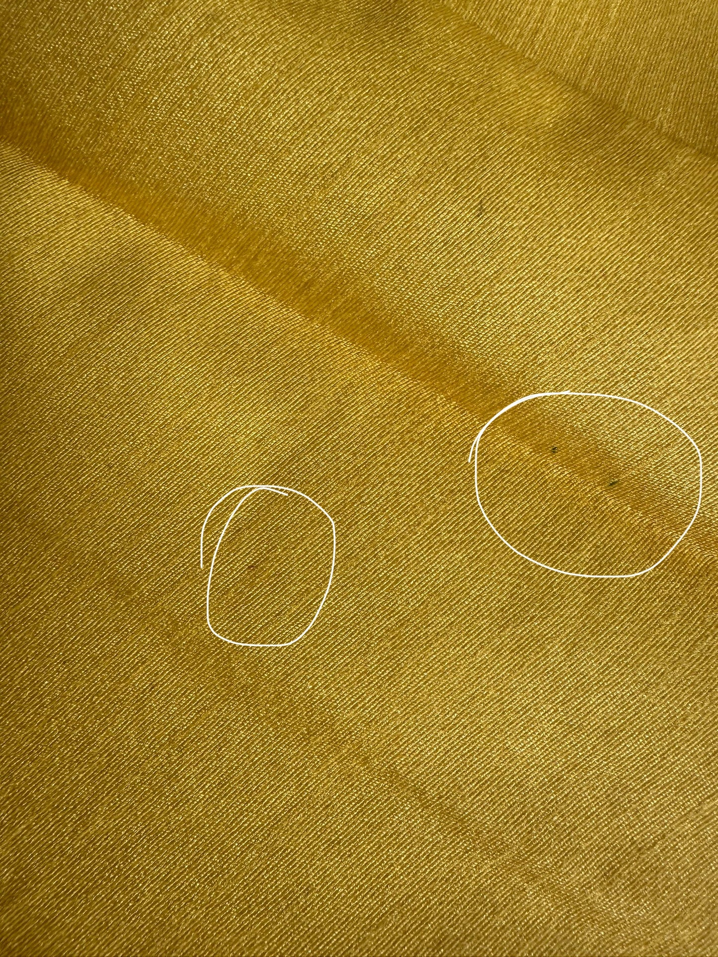 Imperfect Cancan Skirt - Yellow (Waist 36" Length 36")