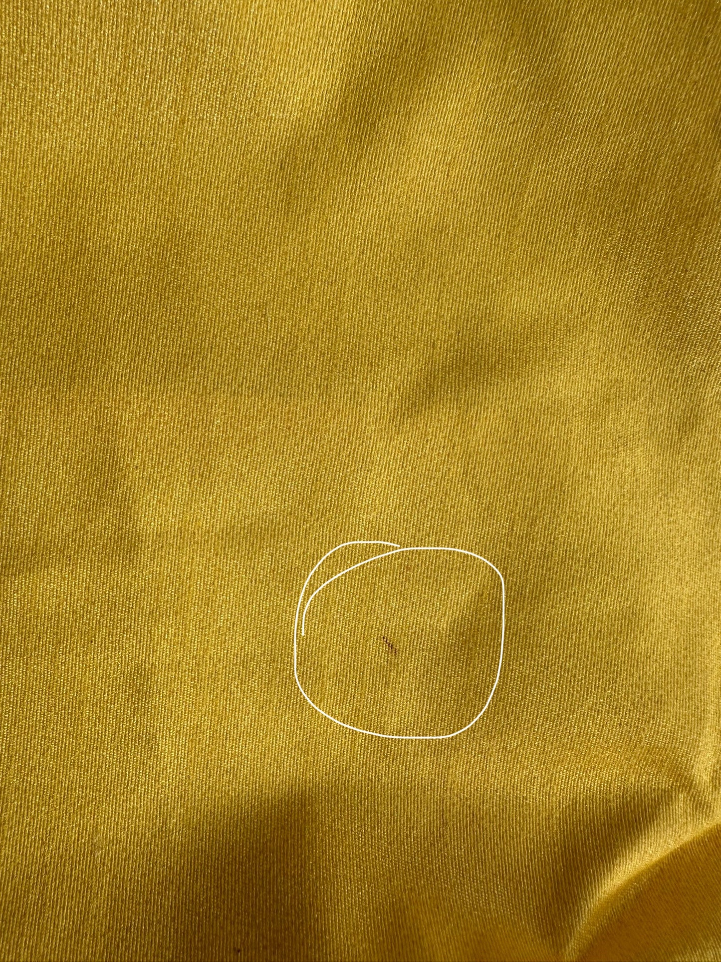 Imperfect Cancan Skirt - Yellow (Waist 36" Length 36")