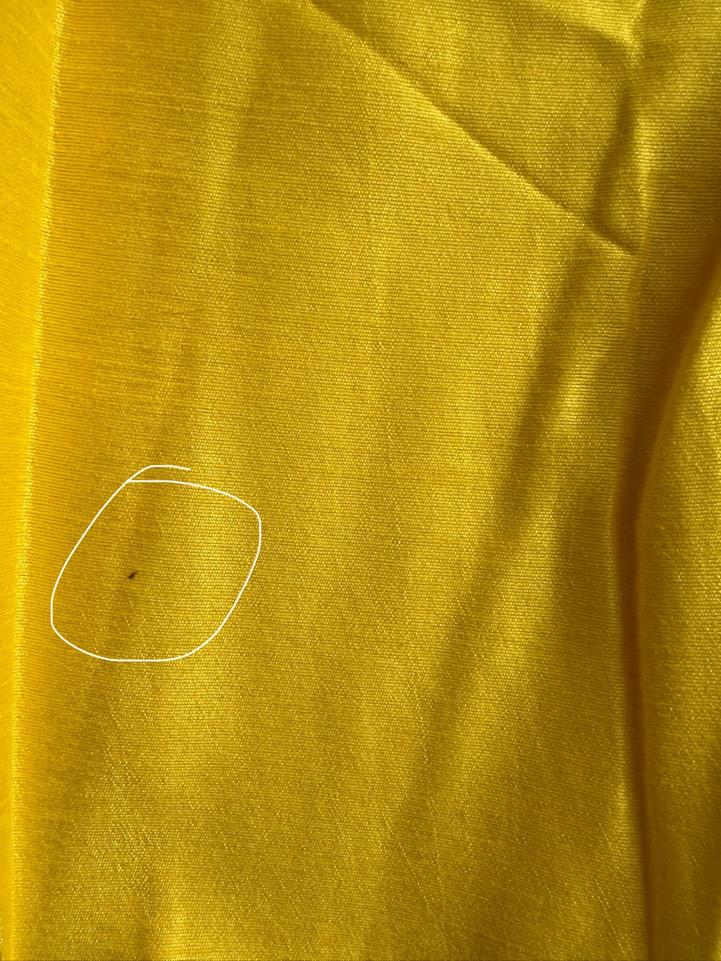 Imperfect Cancan Skirt - Yellow (Waist 36" Length 36")