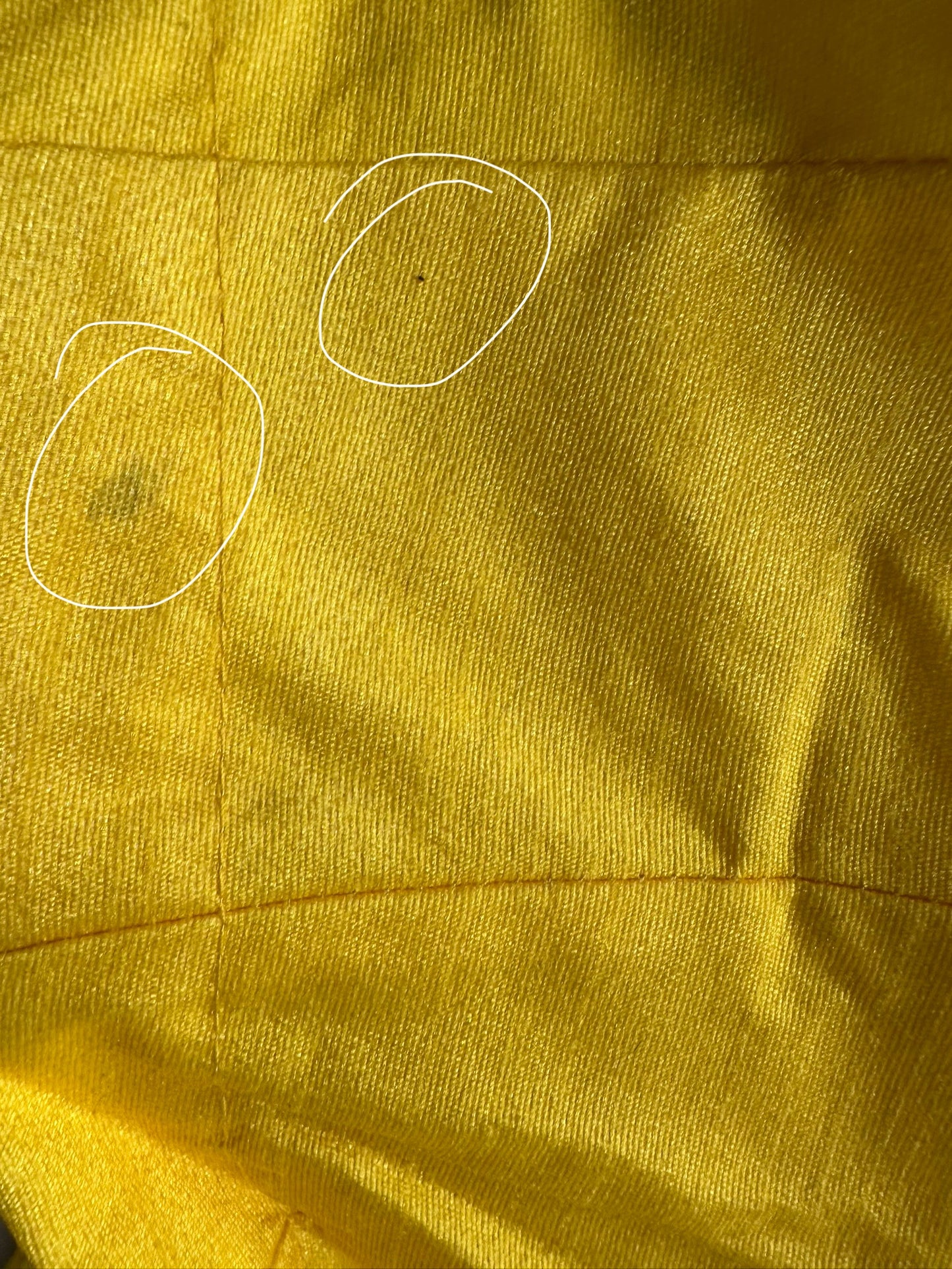 Imperfect Cancan Skirt - Yellow (Waist 36" Length 36")