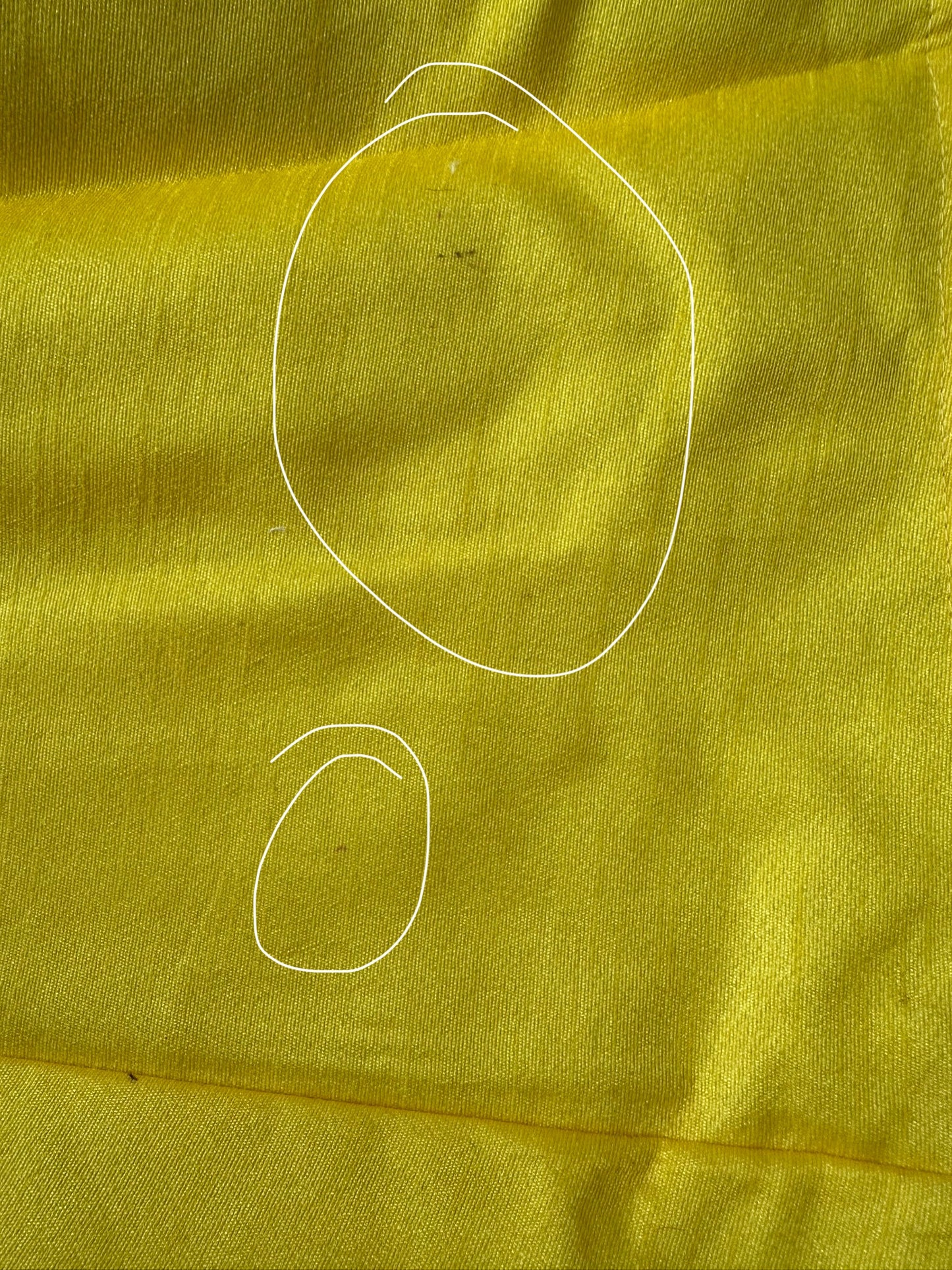 Imperfect Cancan Skirt - Yellow (Waist 36" Length 36")