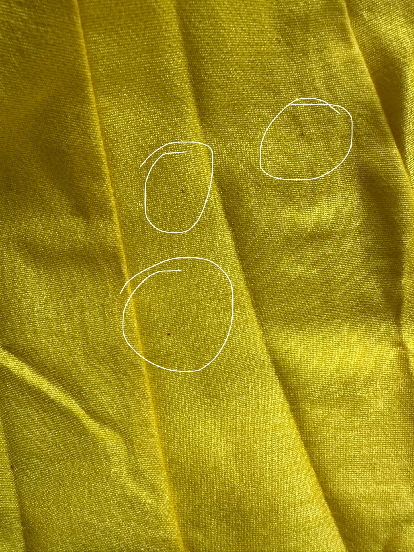 Imperfect Cancan Skirt - Yellow (Waist 36" Length 36")