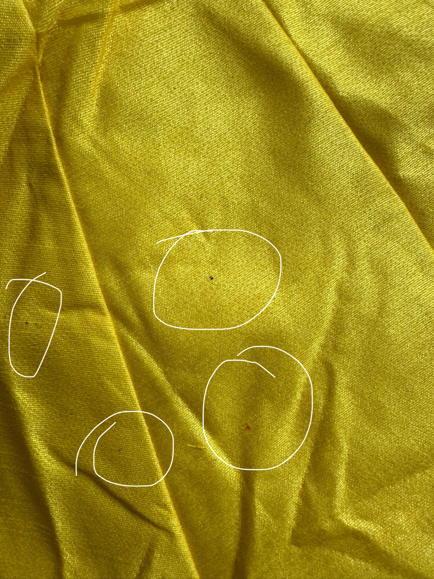 Imperfect Cancan Skirt - Yellow (Waist 36" Length 36")