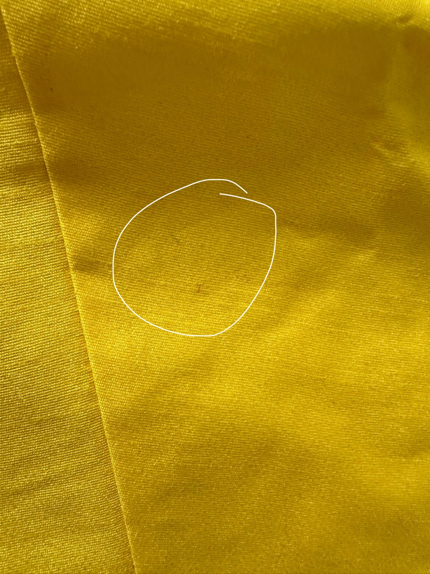 Imperfect Cancan Skirt - Yellow (Waist 36" Length 36")