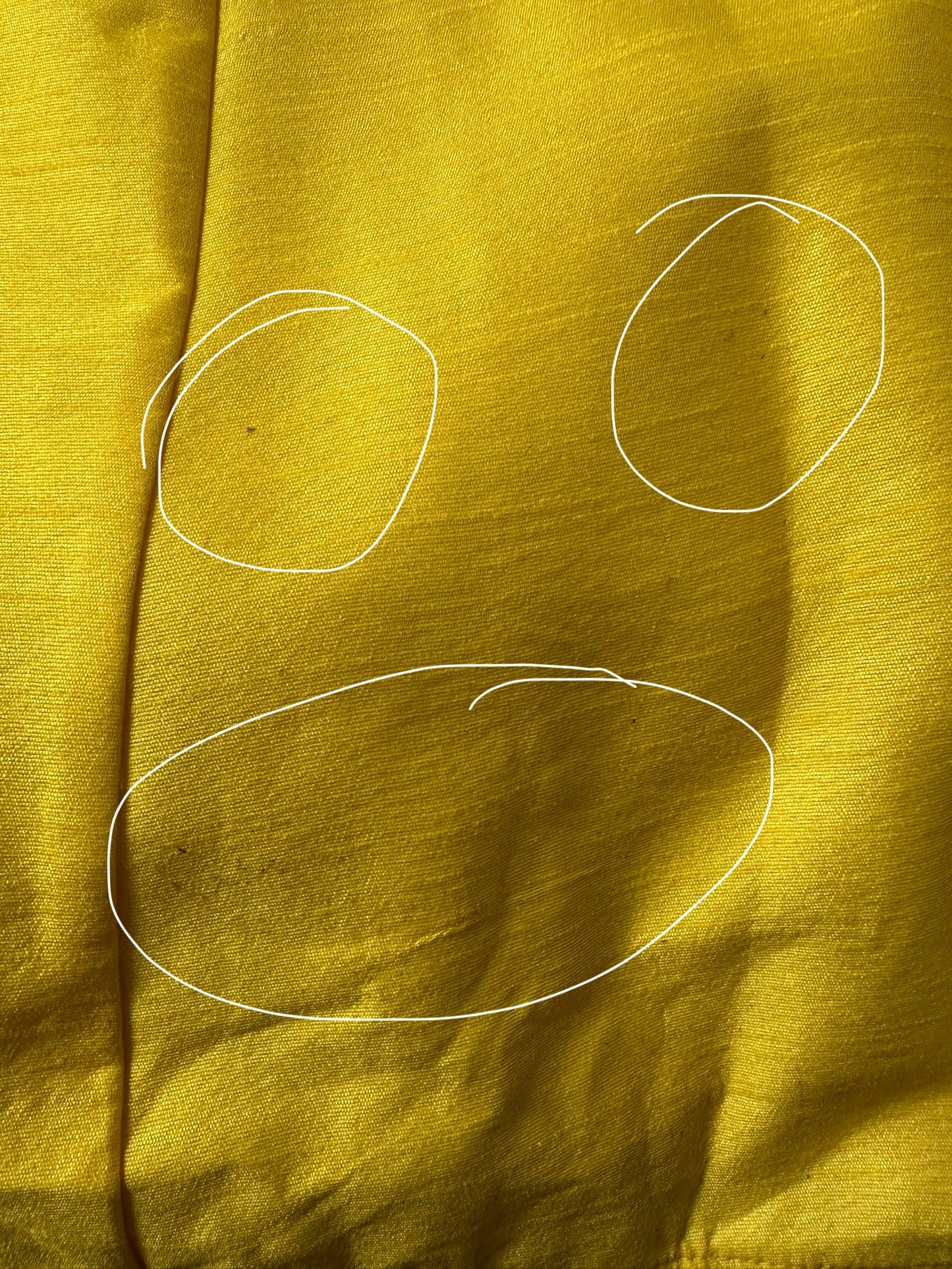 Imperfect Cancan Skirt - Yellow (Waist 36" Length 39")