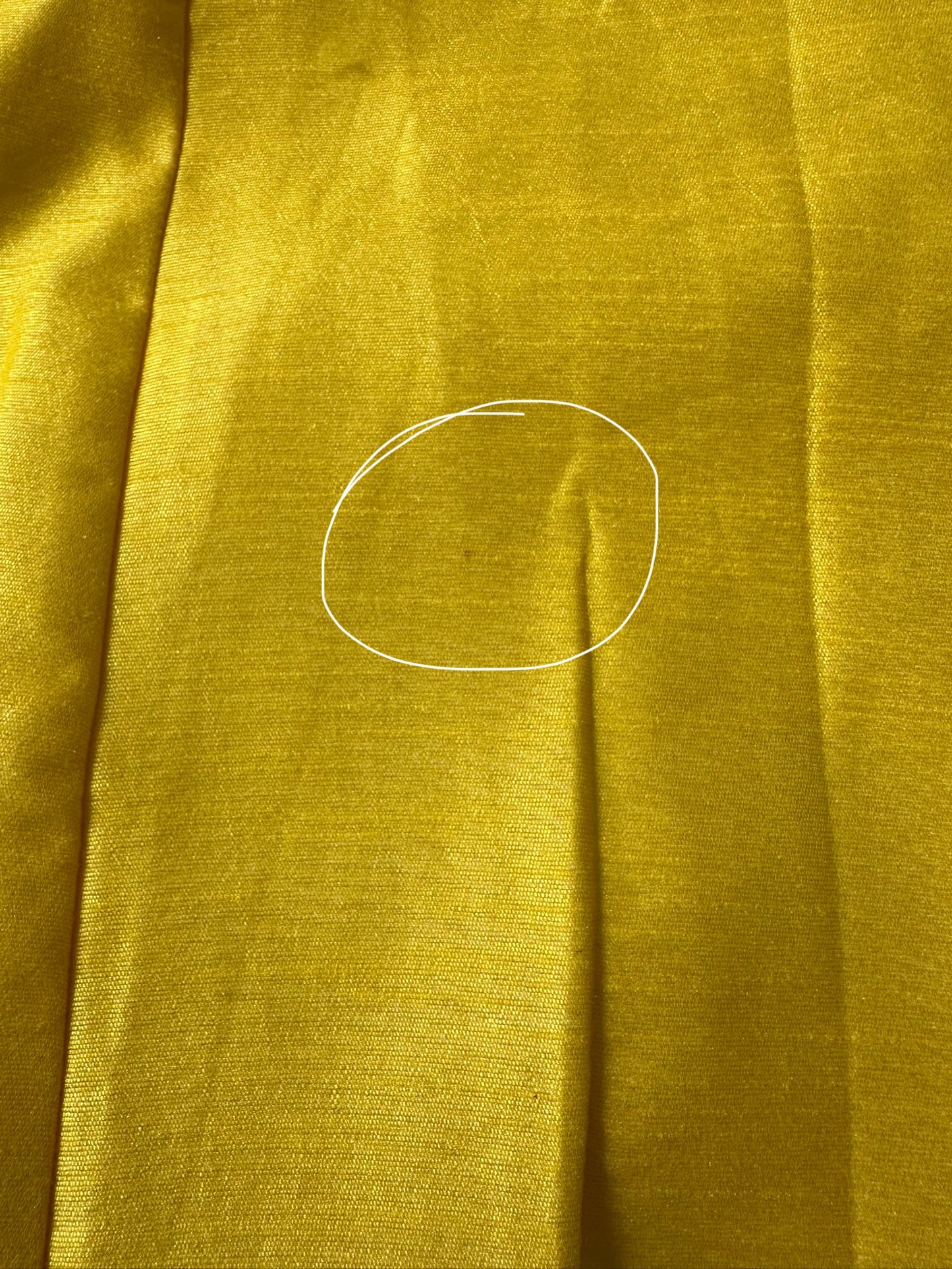 Imperfect Cancan Skirt - Yellow (Waist 36" Length 39")