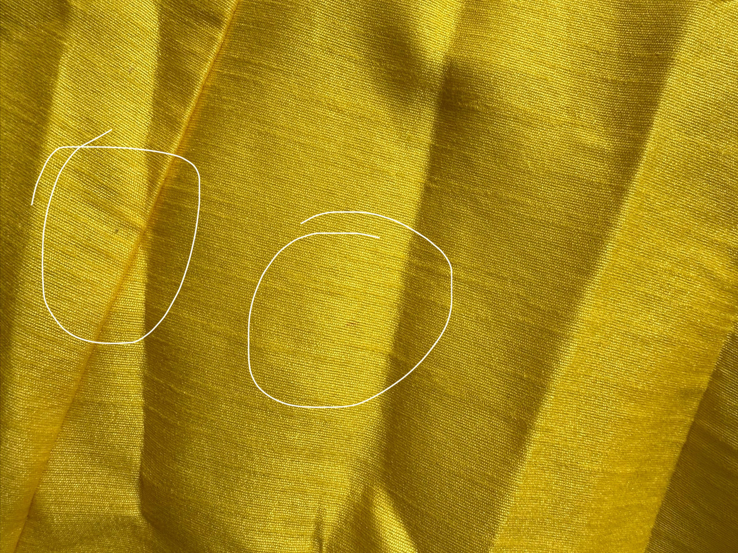 Imperfect Cancan Skirt - Yellow (Waist 36" Length 39")