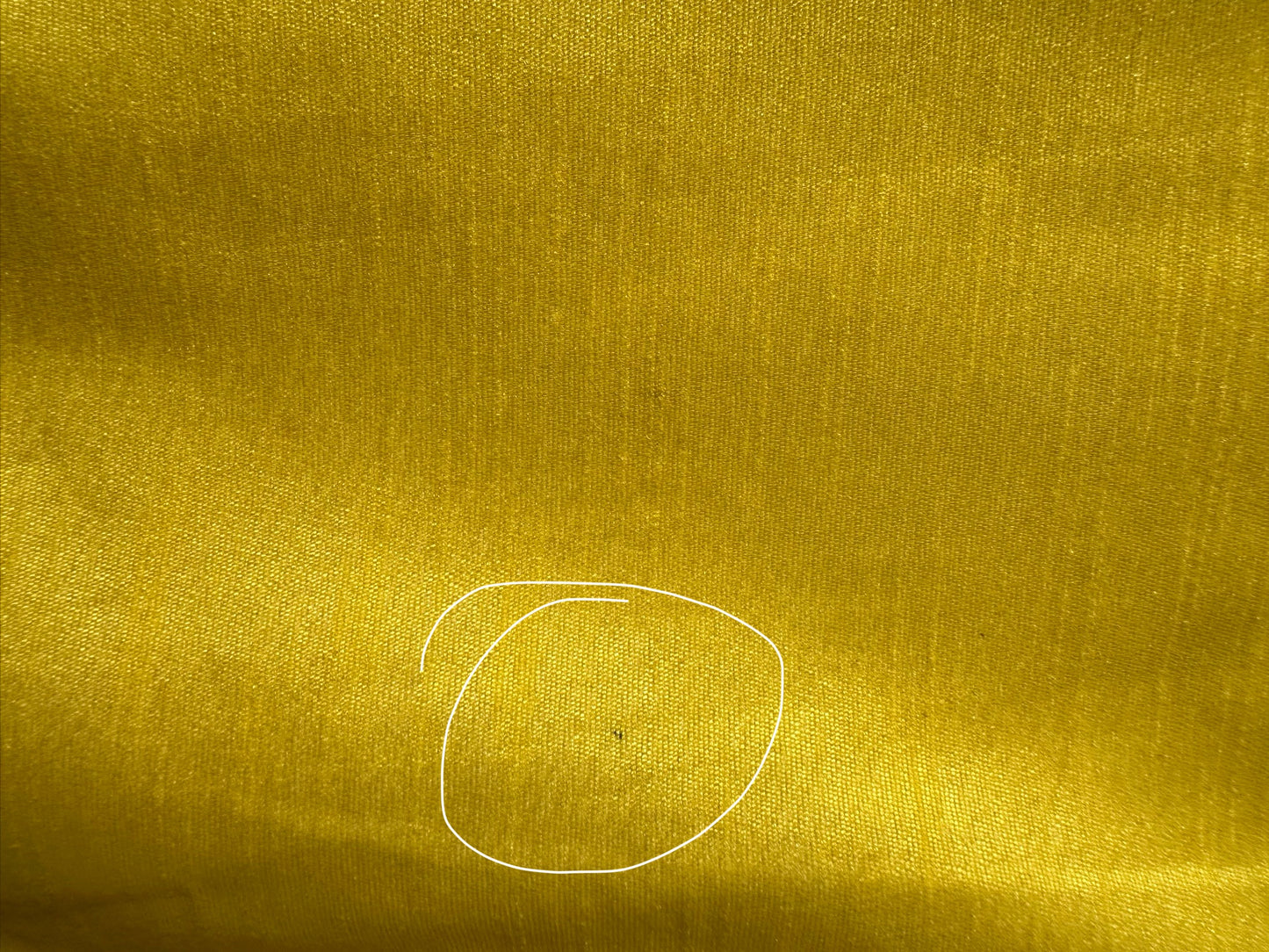 Imperfect Cancan Skirt - Yellow (Waist 36" Length 39")