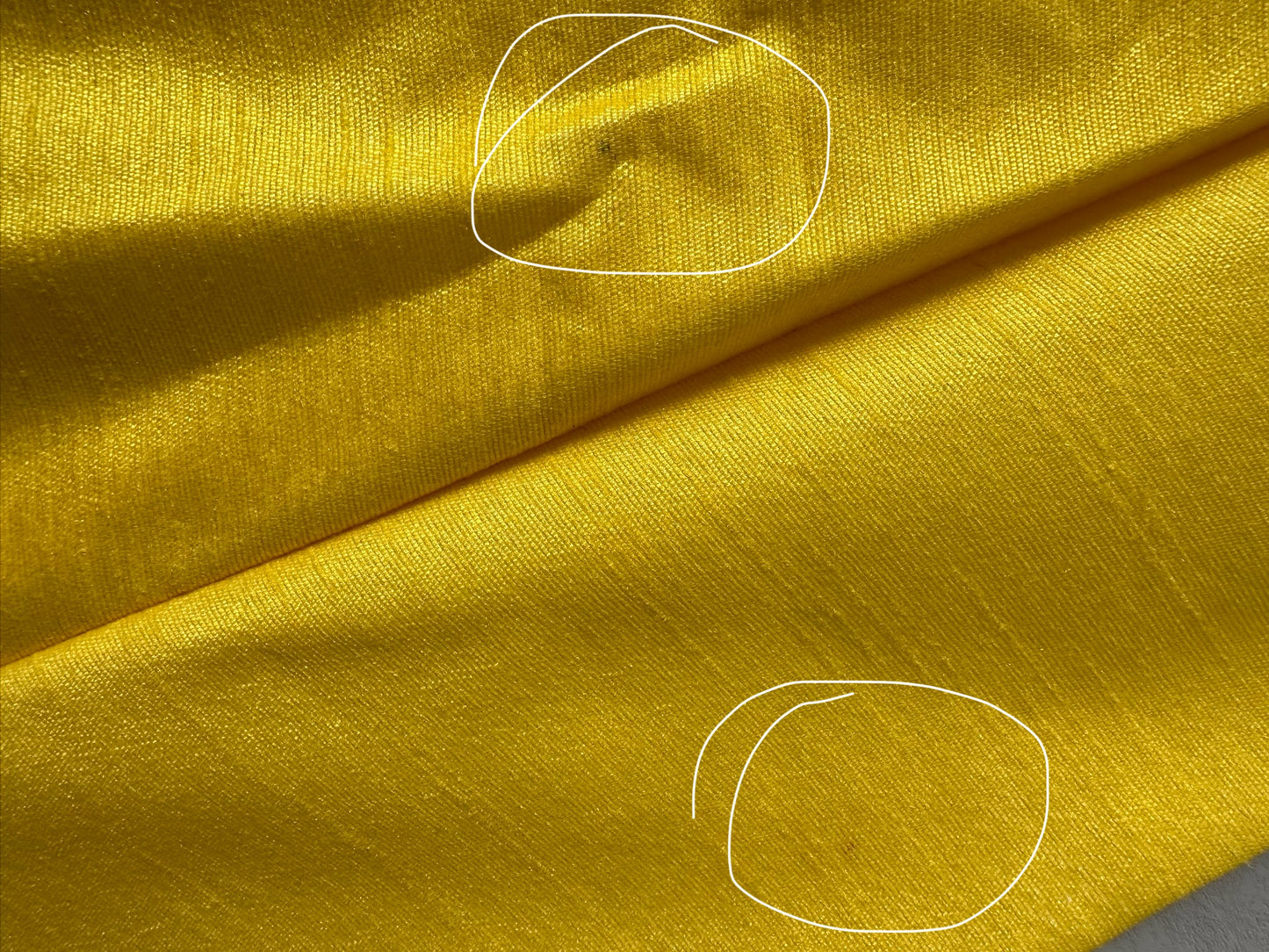 Imperfect Cancan Skirt - Yellow (Waist 36" Length 39")