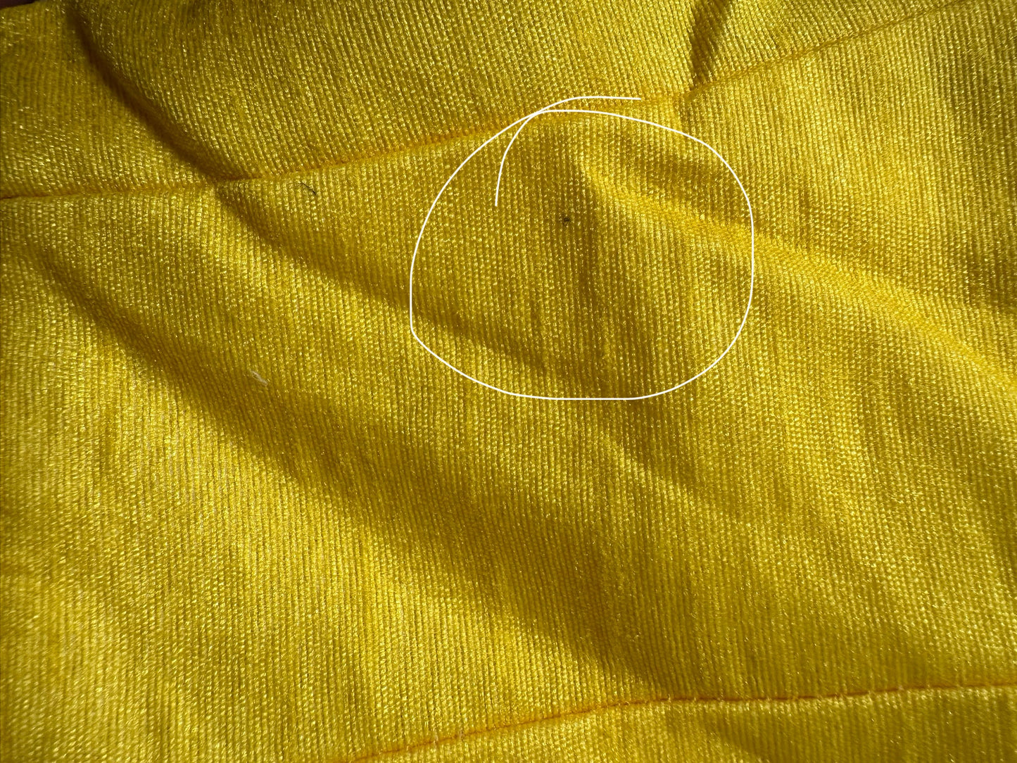 Imperfect Cancan Skirt - Yellow (Waist 36" Length 39")