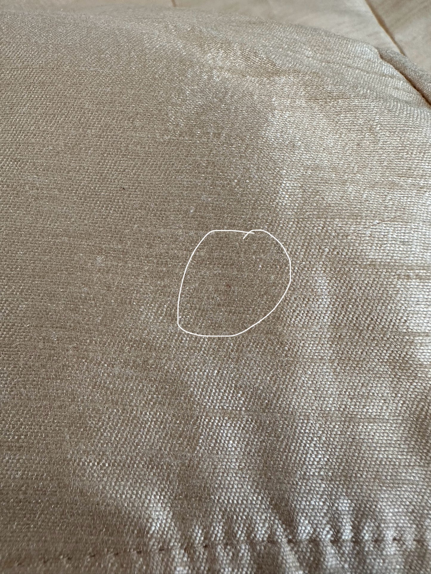 Imperfect Cancan Skirt - Gold (Waist 36" Length 36")