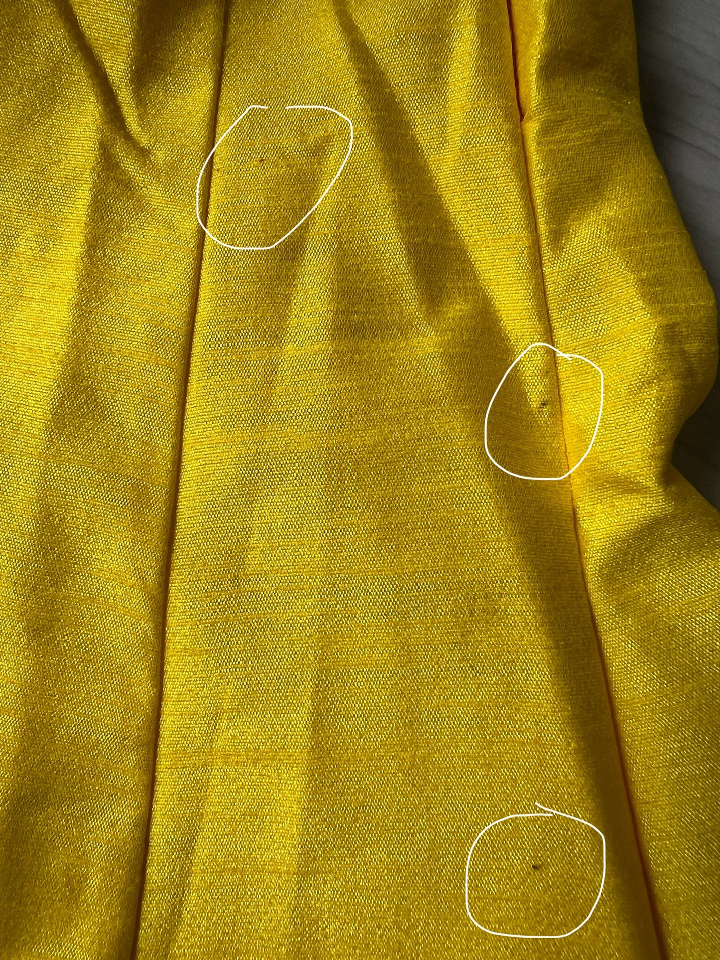 Imperfect Cancan Skirt - Yellow (Waist 38" Length 42")
