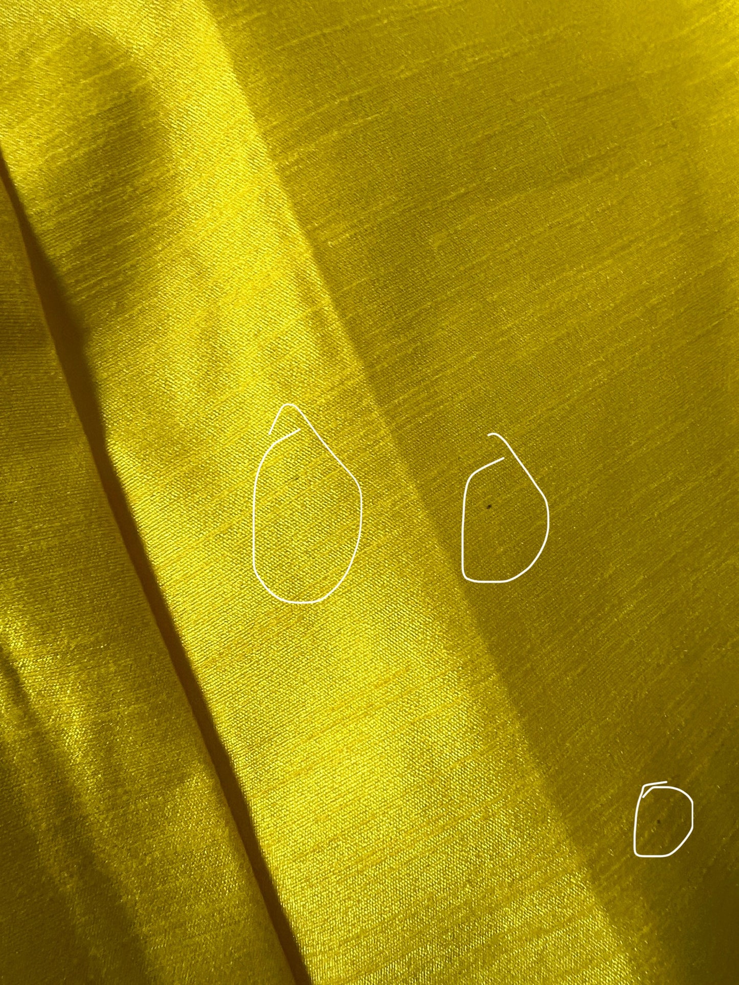 Imperfect Cancan Skirt - Yellow (Waist 38" Length 42")