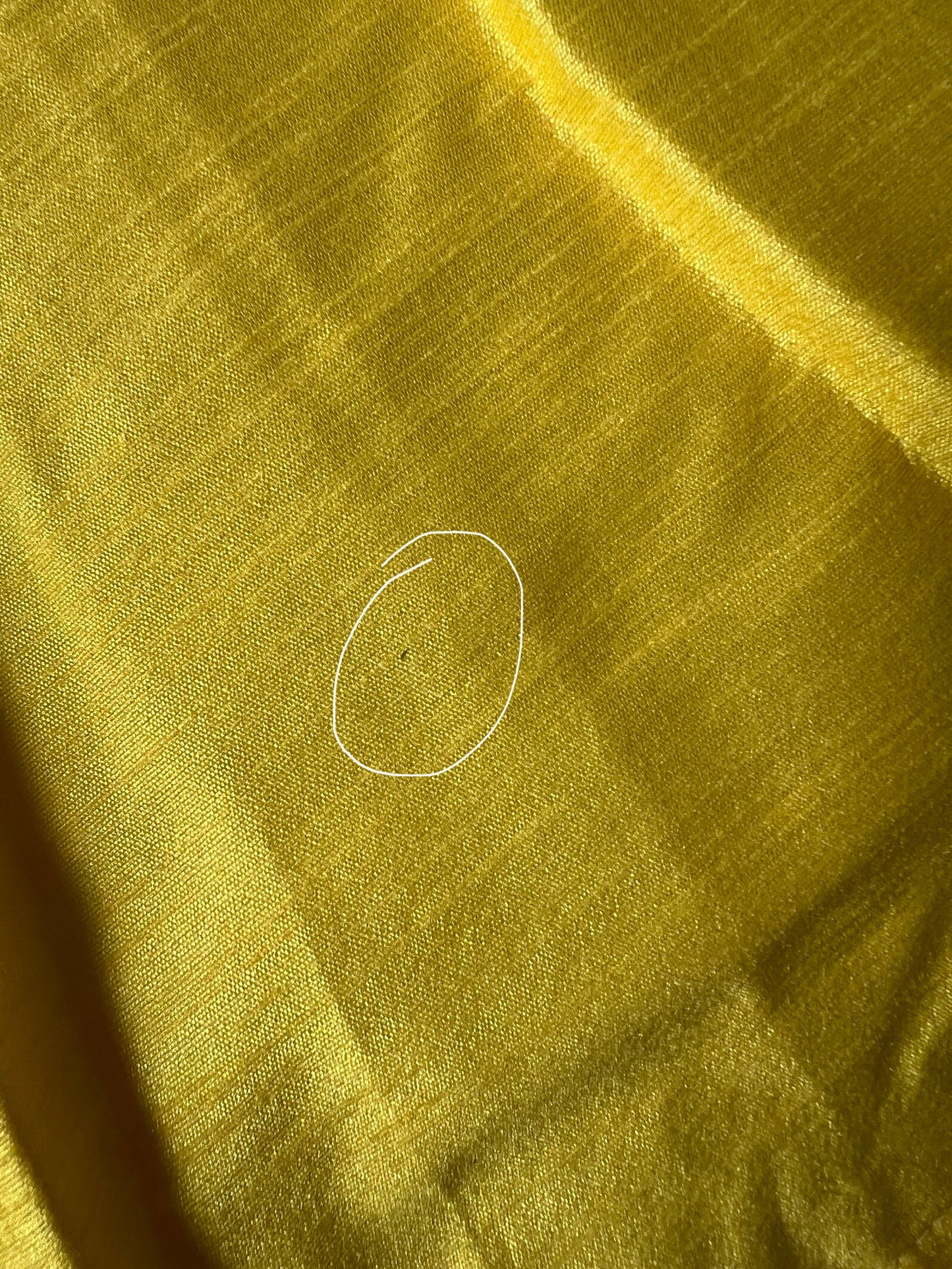 Imperfect Cancan Skirt - Yellow (Waist 38" Length 42")