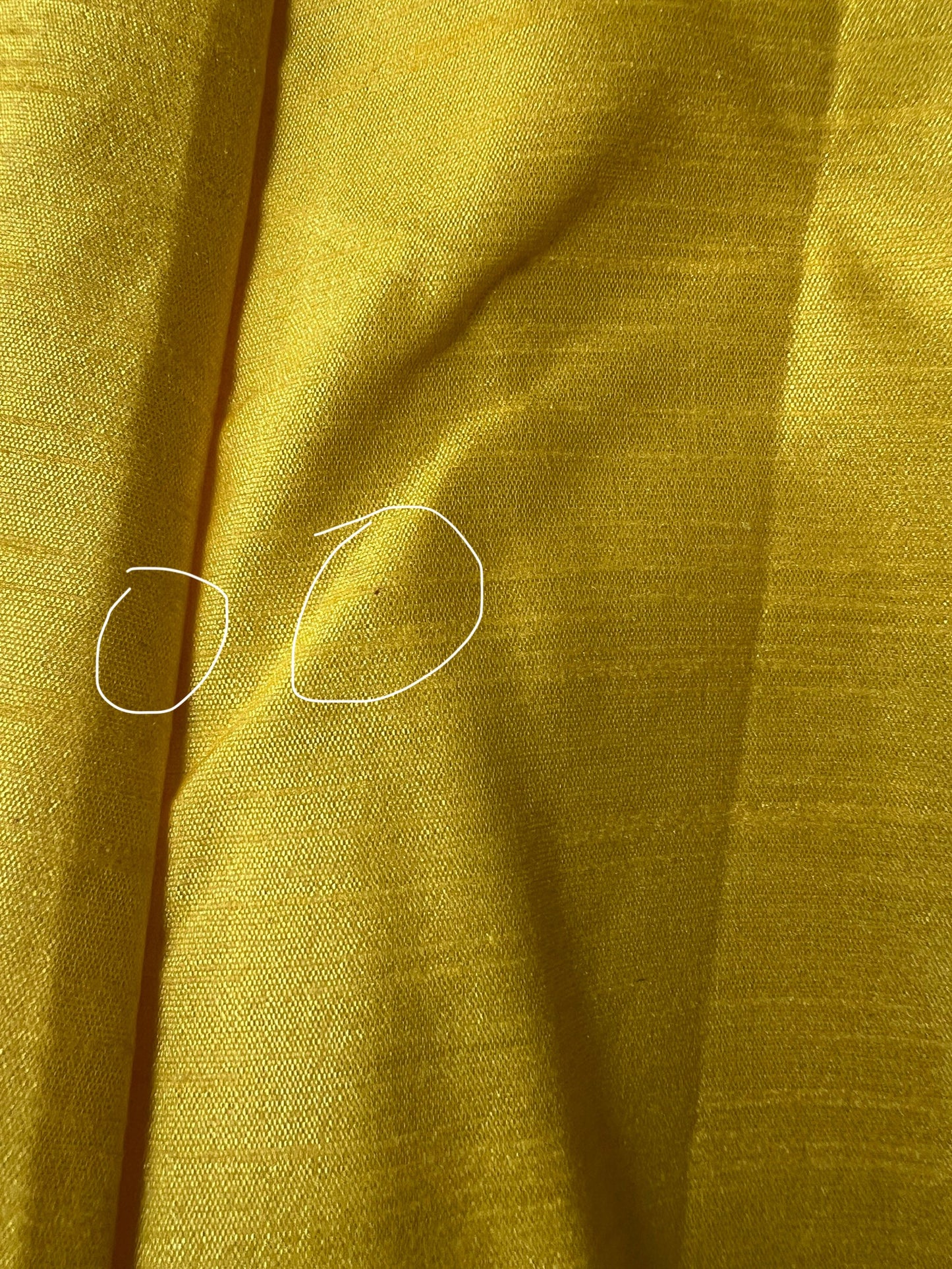 Imperfect Cancan Skirt - Yellow (Waist 38" Length 42")