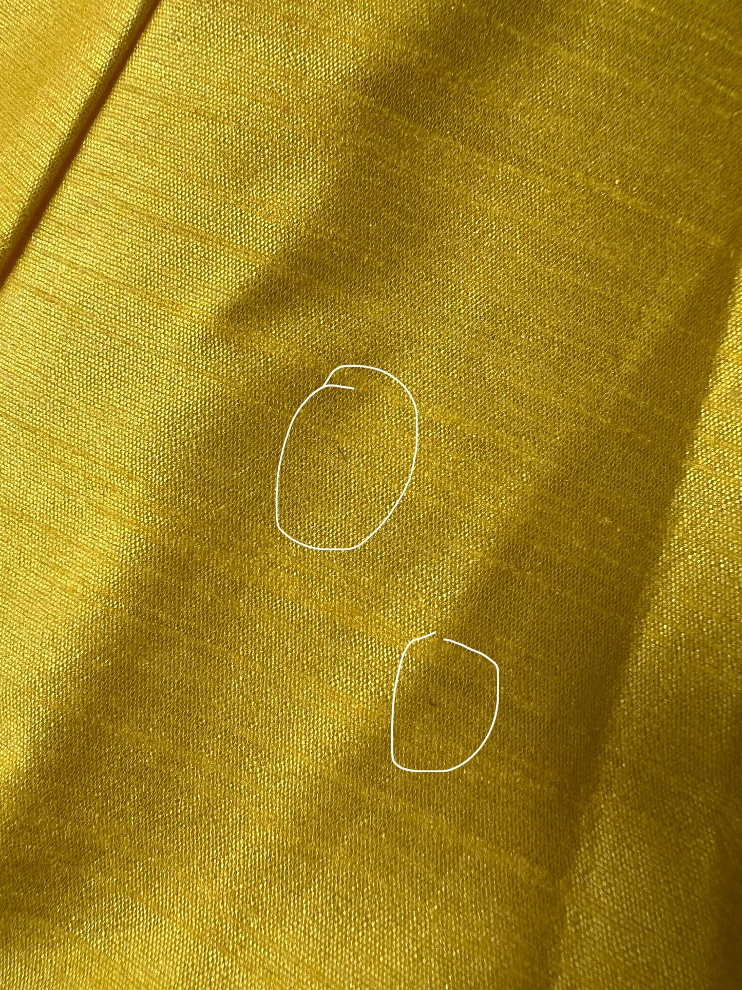 Imperfect Cancan Skirt - Yellow (Waist 38" Length 42")