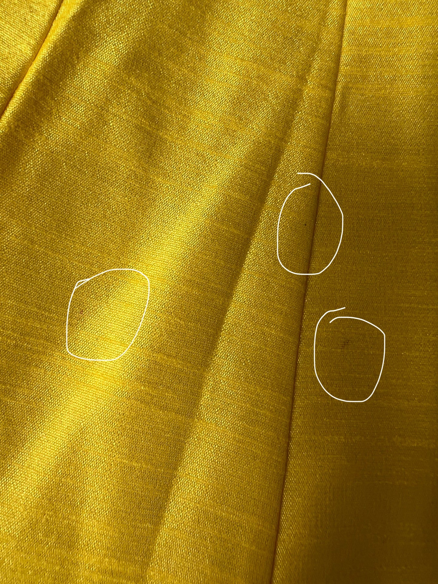 Imperfect Cancan Skirt - Yellow (Waist 38" Length 42")