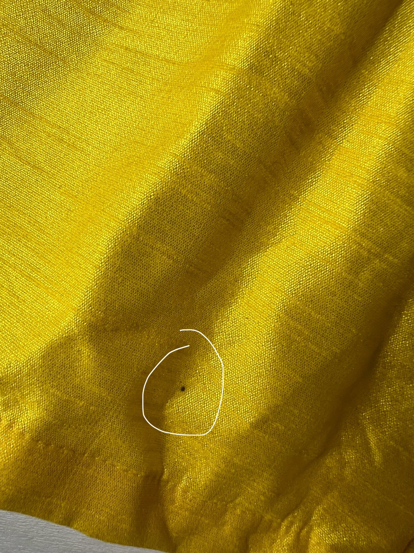 Imperfect Cancan Skirt - Yellow (Waist 38" Length 42")