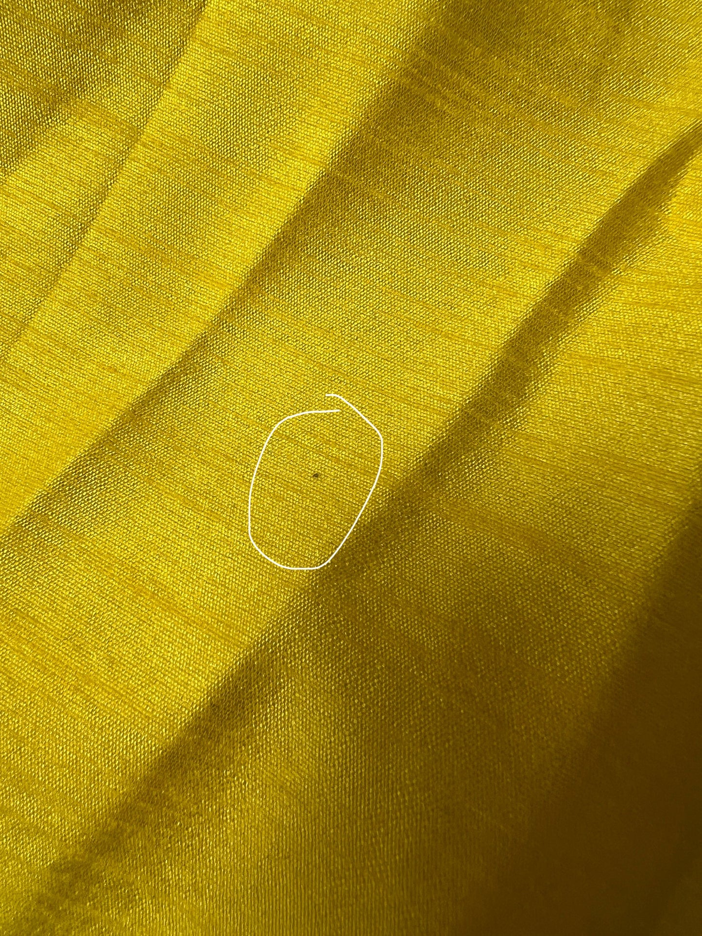 Imperfect Cancan Skirt - Yellow (Waist 38" Length 42")