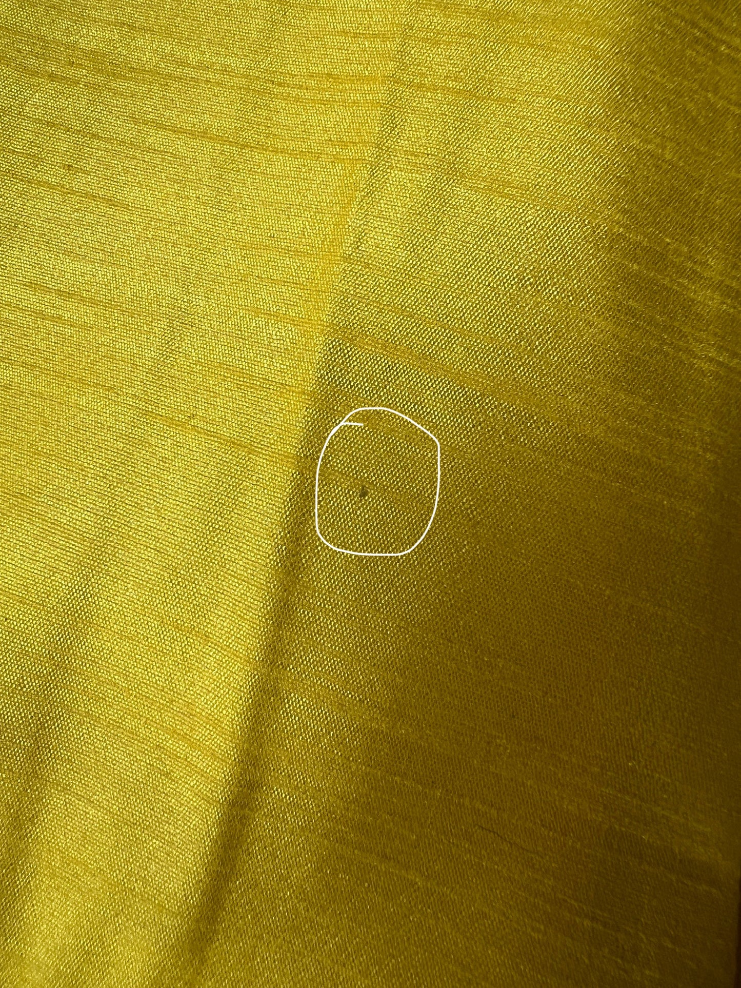 Imperfect Cancan Skirt - Yellow (Waist 38" Length 42")