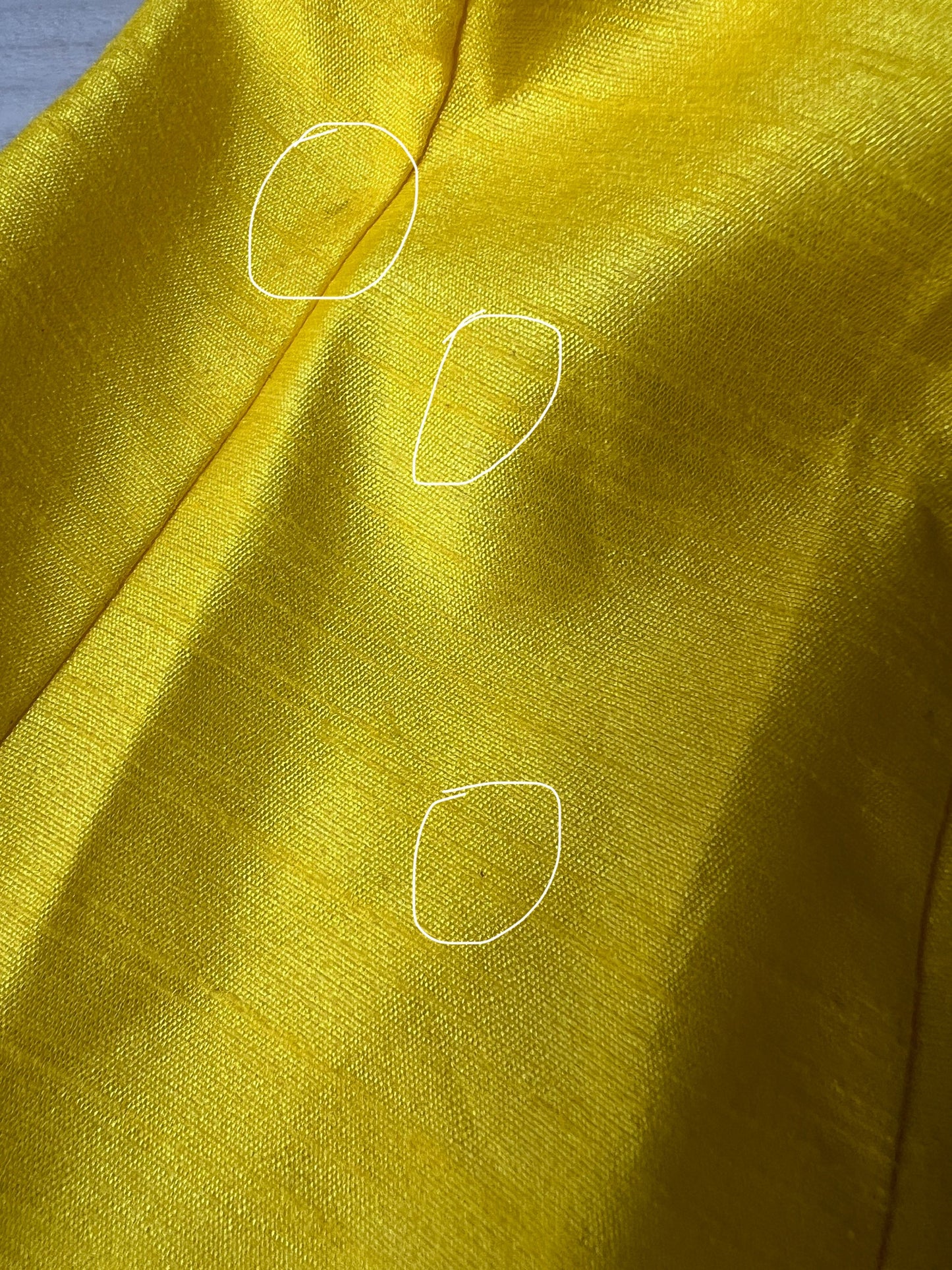 Imperfect Cancan Skirt - Yellow (Waist 38" Length 42")