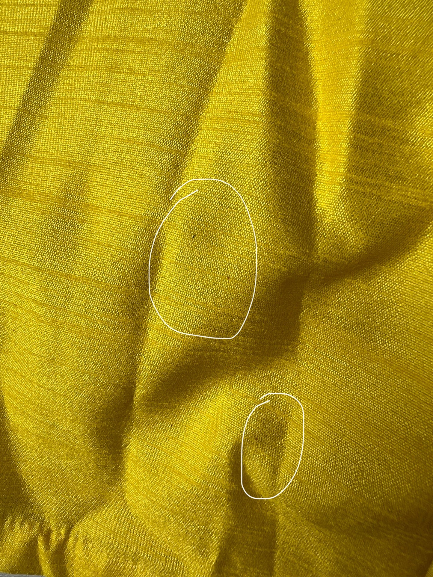 Imperfect Cancan Skirt - Yellow (Waist 38" Length 42")