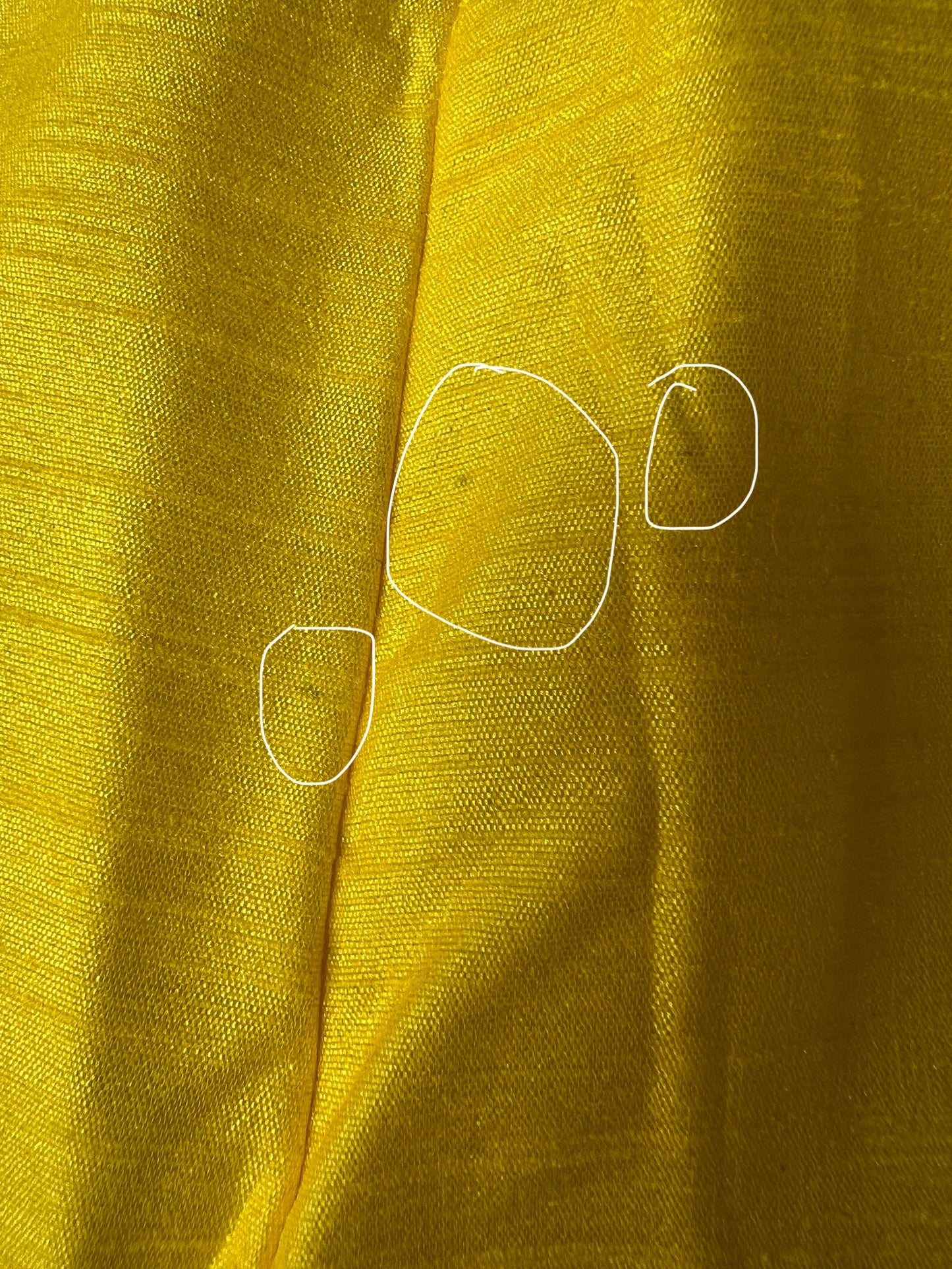 Imperfect Cancan Skirt - Yellow (Waist 38" Length 42")